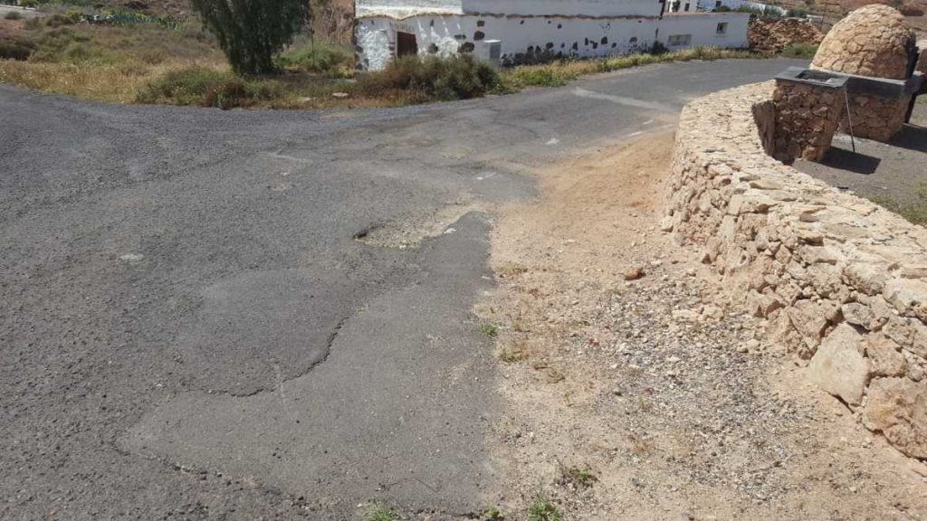 Coalición Canaria en Betancuria advierte del deterioro y el mal estado que vienen sufriendo los caminos y carreteras de titularidad municipal