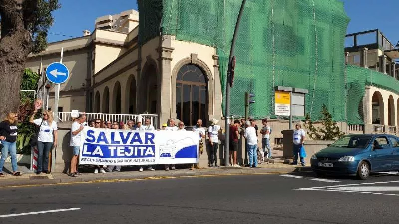 'Salvar La Tejita' denuncia la inacción del consejero de Transición Ecológica del Gobierno de Canarias para evitar la construcción del hotel