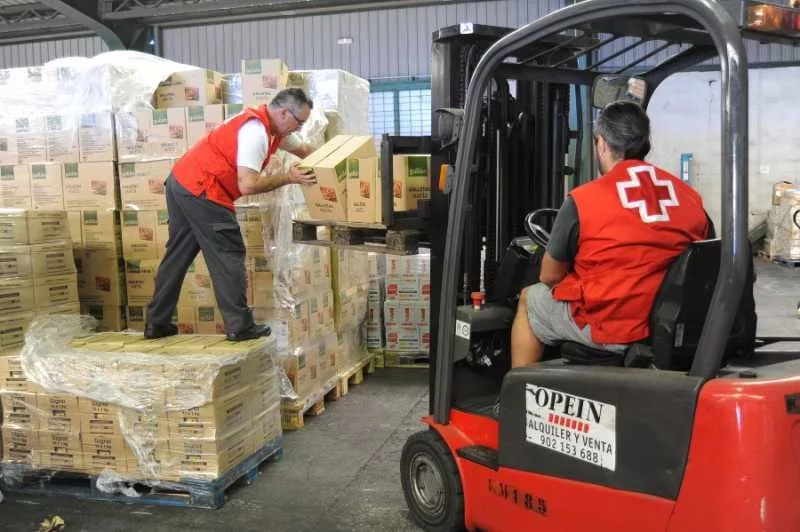 Este es el primero de tres repartos que se llevarán a cabo durante este año 2017 dentro del Programa de Ayuda Alimentaria