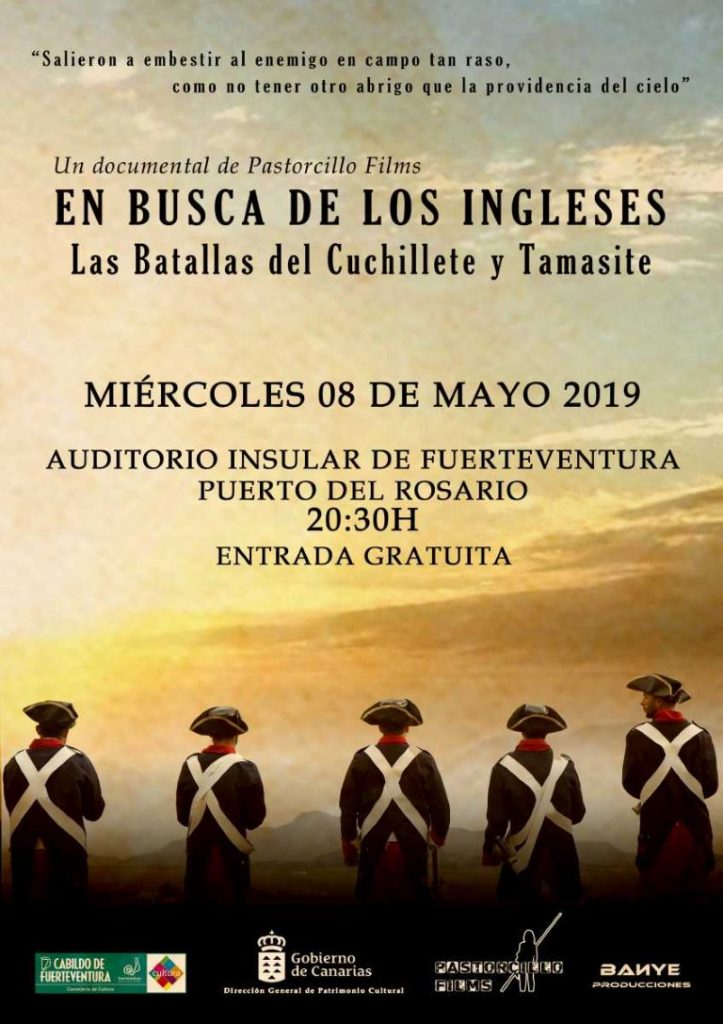 Las batallas del Cuchillete y Tamasite se proyectará los días 8 de mayo y 16 de mayo