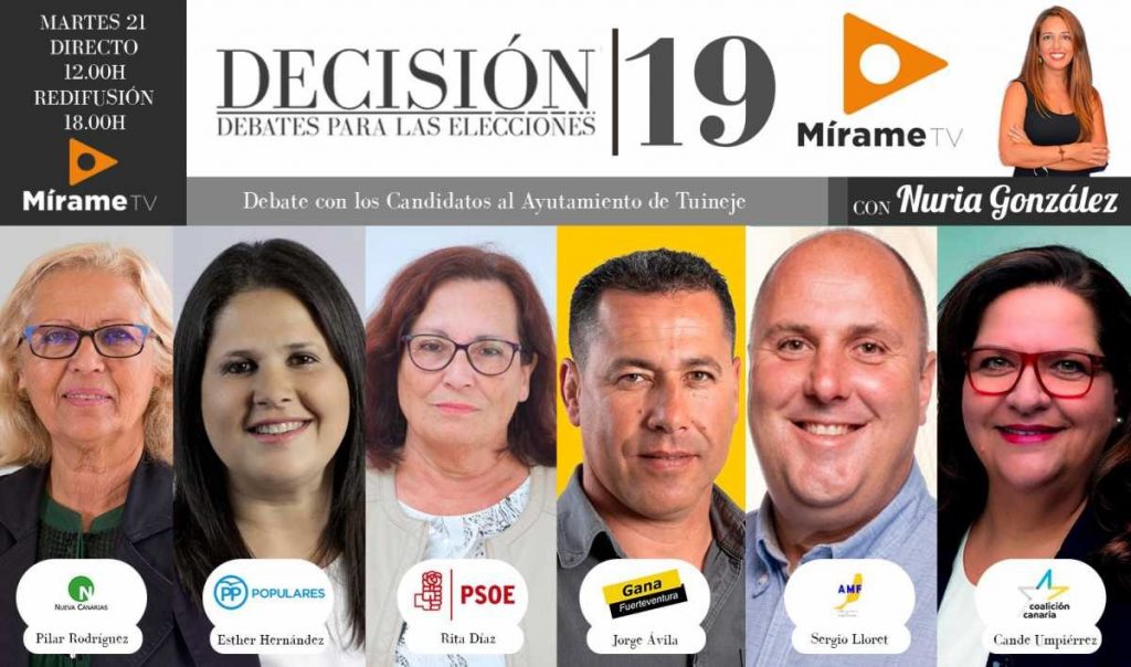 Los candidatos de CC