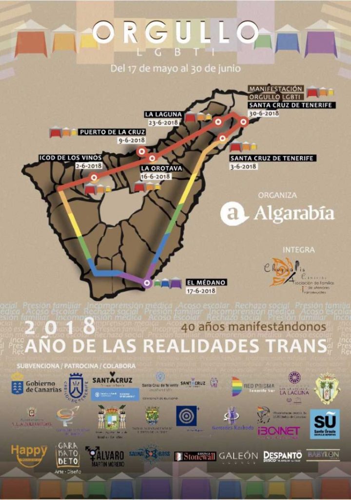 Los actos comienzan el 17 de mayo y concluyen con la manifestación el 30 de junio en Santa Cruz