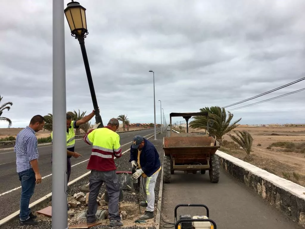 La Concejalía de Obras y Servicios continúa con el plan de travesías en los pueblos