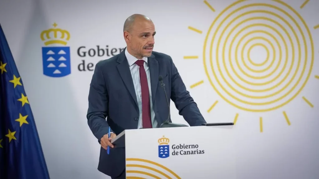 Alfonso Cabello portavoz del gobierno se canarias