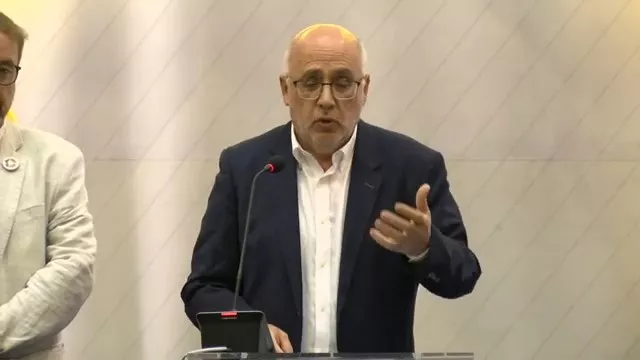 Antonio Morales durante la rueda de prensa.