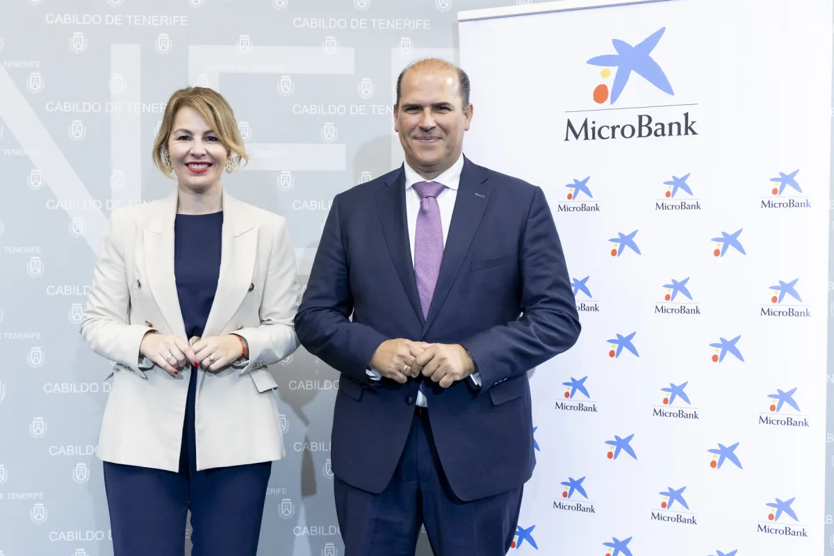 Convenio MicroBank y Cabildo de Tenerife