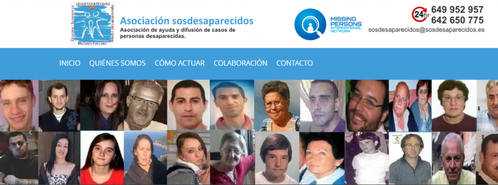 Pide que se establezca un protocolo estatal único y recuerda que en los últimos 20 años han desaparecido 14.000 personas en España