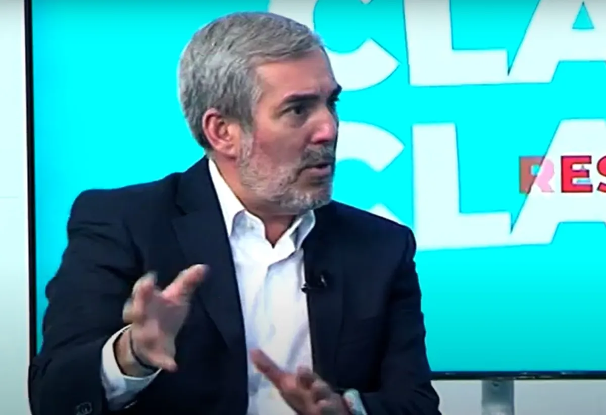 El presidente de Canarias en Mírame TV