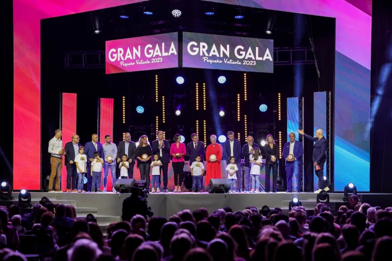 gala pequeño valiente