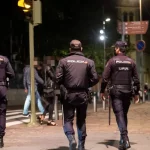 Imagen de archivo de agentes de la Policía Nacional en Santa Cruz.