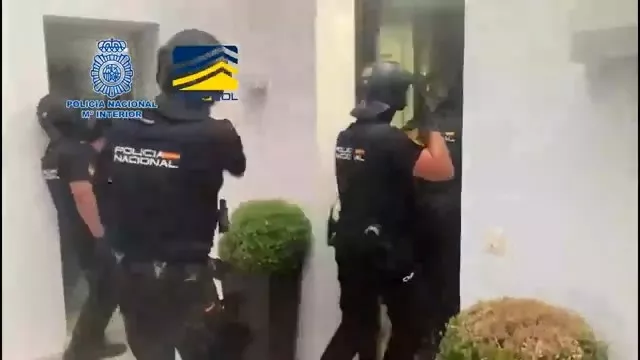 Imagen de una de las invertenciones realizadas por la Policía Nacional.