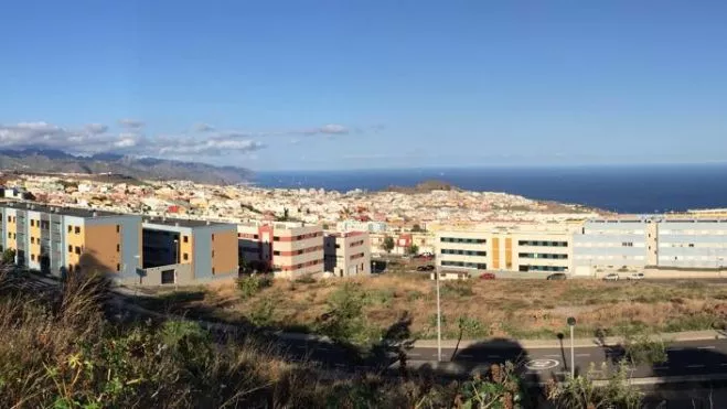 Imagen parcial del distrito suroeste de Santa Cruz .