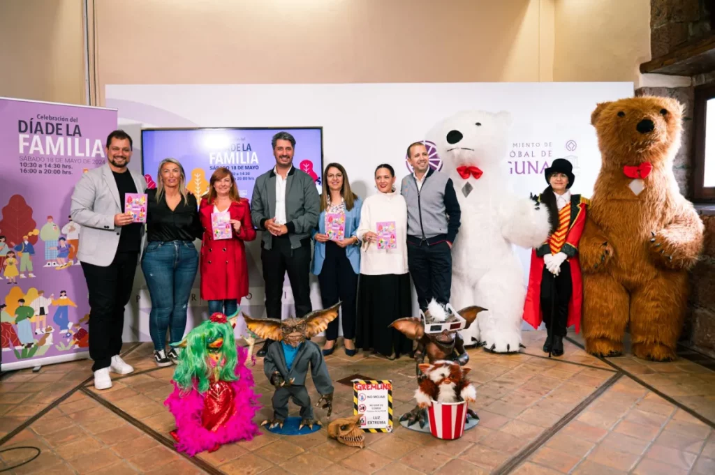 La Laguna celebra este sábado el Día de la Familia con un amplio programa de actividades lúdicas y festivas en todo el casco de la ciudad