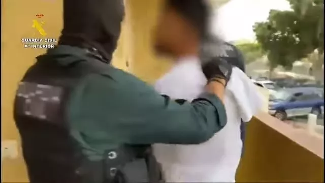 Momento de una de las detenciones.