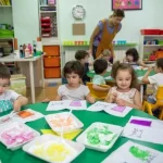 Niños en una escuela infantil. /Archivo