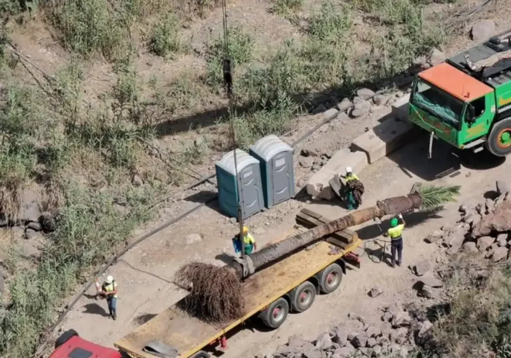 Obras en Chira-Soria