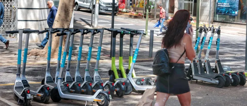 patinetes eléctricos en santa cruz