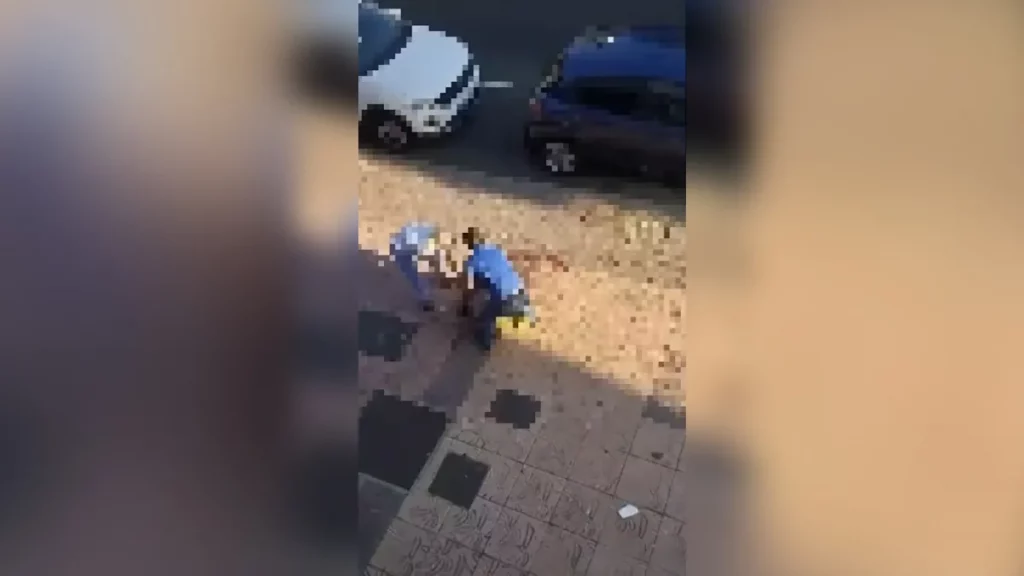 pelea ataque racista