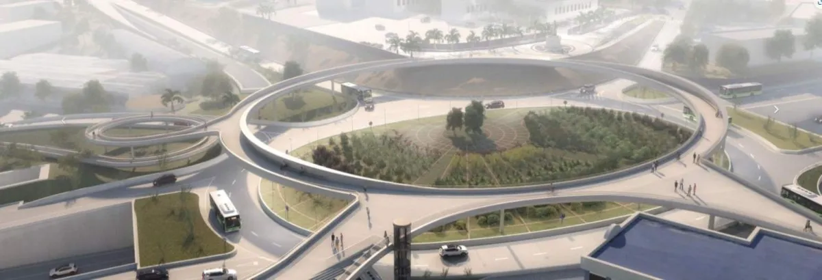 Proyecto de la Rotonda de Padre Anchieta.