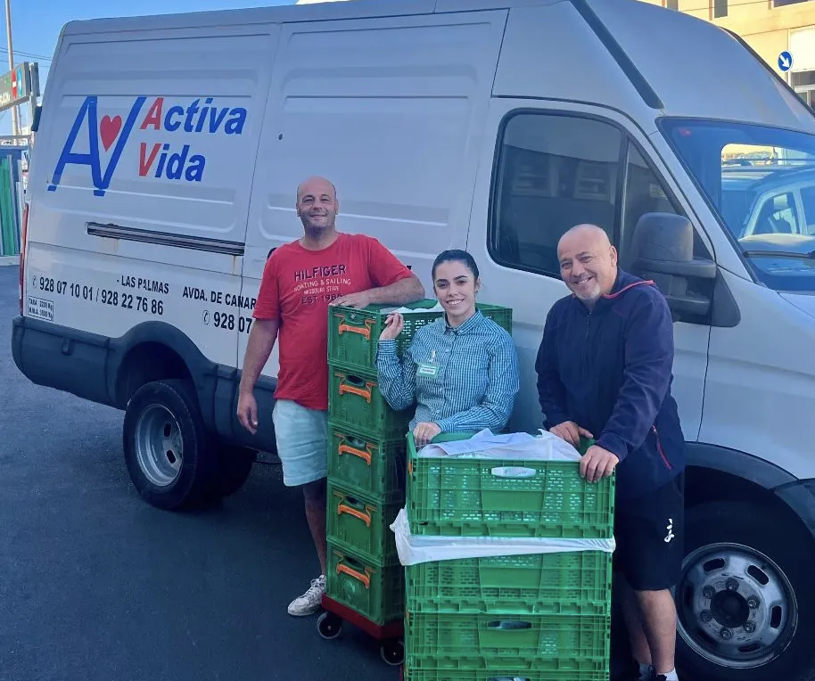 Representantes de Activa Vida Obra Social y Mercadona