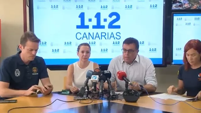 Rueda de prensa sobre el incendio del 231010