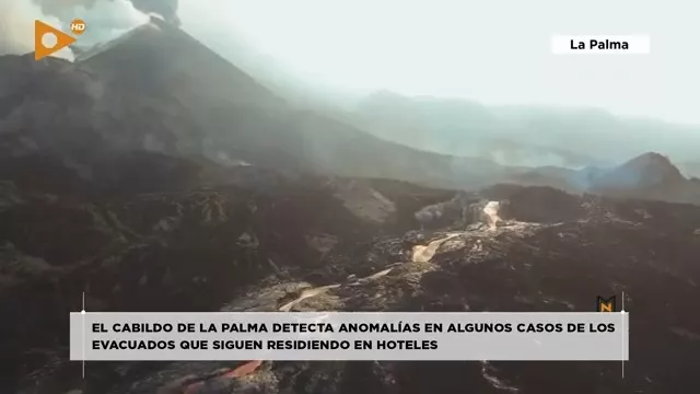 Un total de 58 personas siguen residiendo en hoteles desde la erupción.