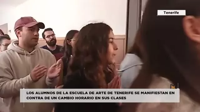Una de las protestas protagonizadas por los alumnos.