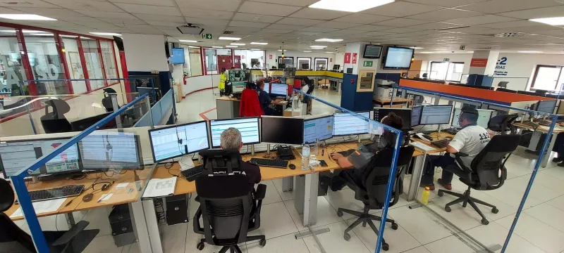 Una sala operativa del 112 Canarias. /Archivo