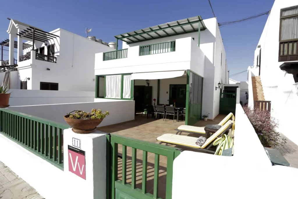 Una vivienda vacacional en Lanzarote.