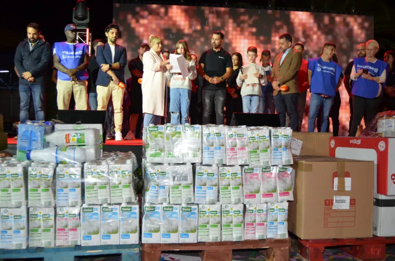 Uno de los momentos finales del Telemaratón de 2022.