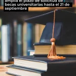 El Gobierno de Canarias amplía el plazo de solicitud de becas universitarias hasta el 21 de septiembre