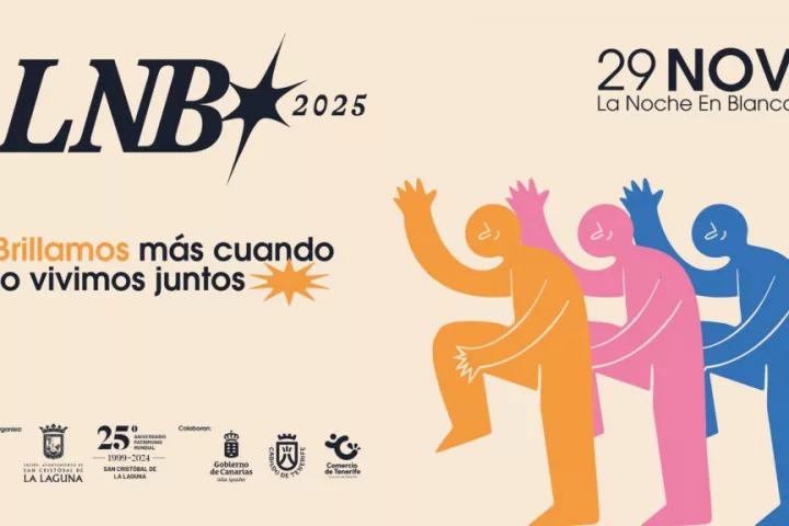 La Noche en Blanco de San Cristóbal de La Laguna, tendrá lugar el 29 de noviembre