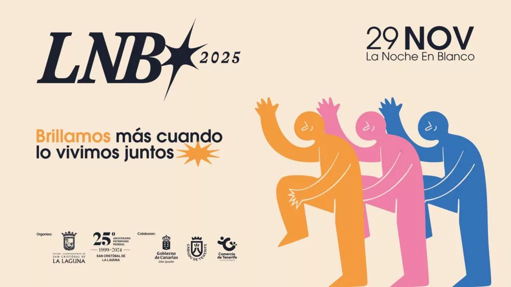 La Noche en Blanco de San Cristóbal de La Laguna, tendrá lugar el 29 de noviembre