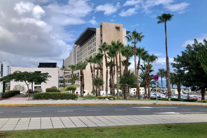 El hospital Insular de Gran Canaria