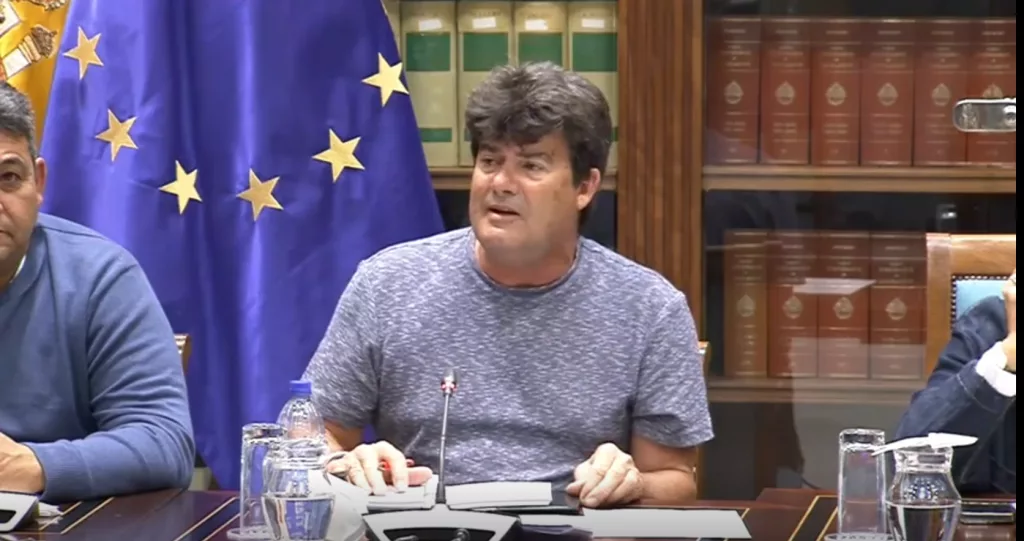 Gabriel Jiménez, l presidente de la Federación de Cofradías de Las Palmas