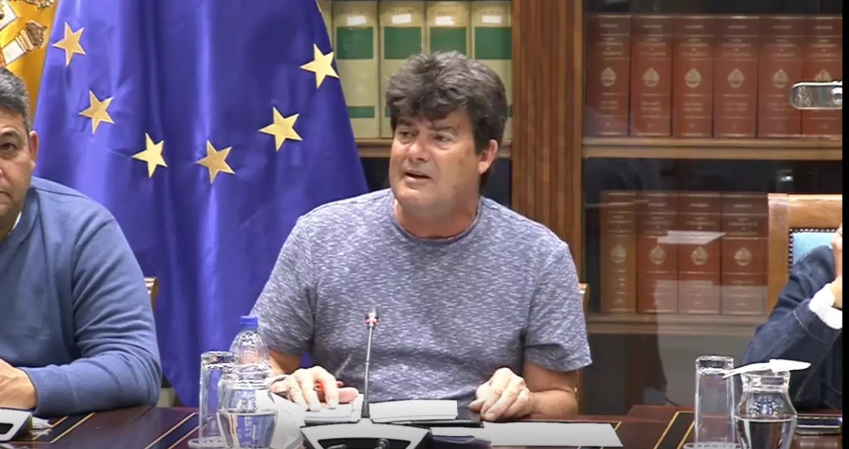 Gabriel Jiménez, l presidente de la Federación de Cofradías de Las Palmas