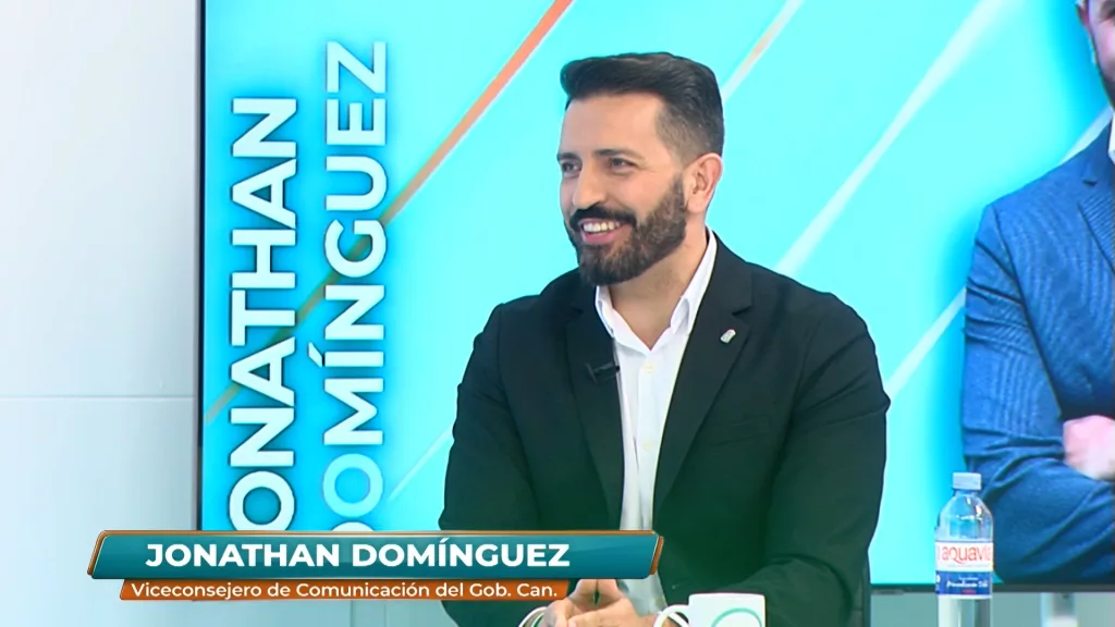 Jonathan Domínguez, viceconsejero de Comunicación y Relaciones con los Medios del Gobierno de Canarias