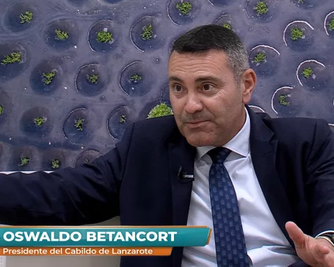 Oswaldo Betancort, presidente del Cabildo de Lanzarote