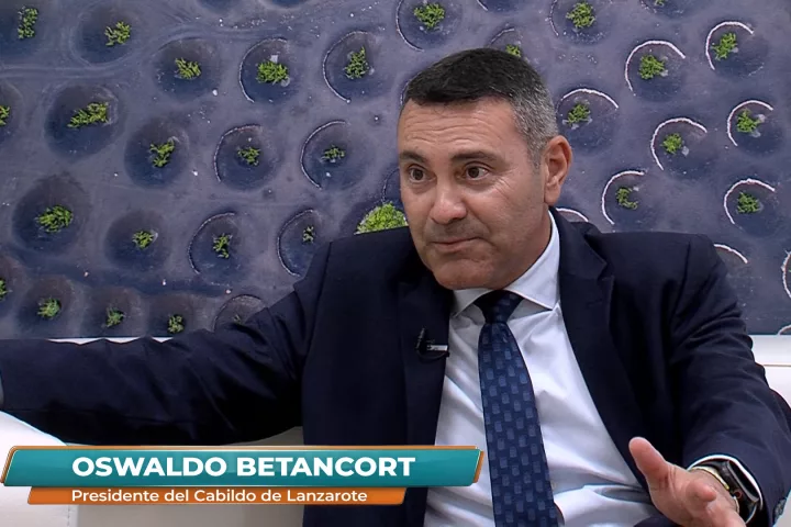 Oswaldo Betancort, presidente del Cabildo de Lanzarote
