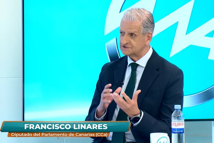Francisco Linares en el Programa de Manuel Artiles