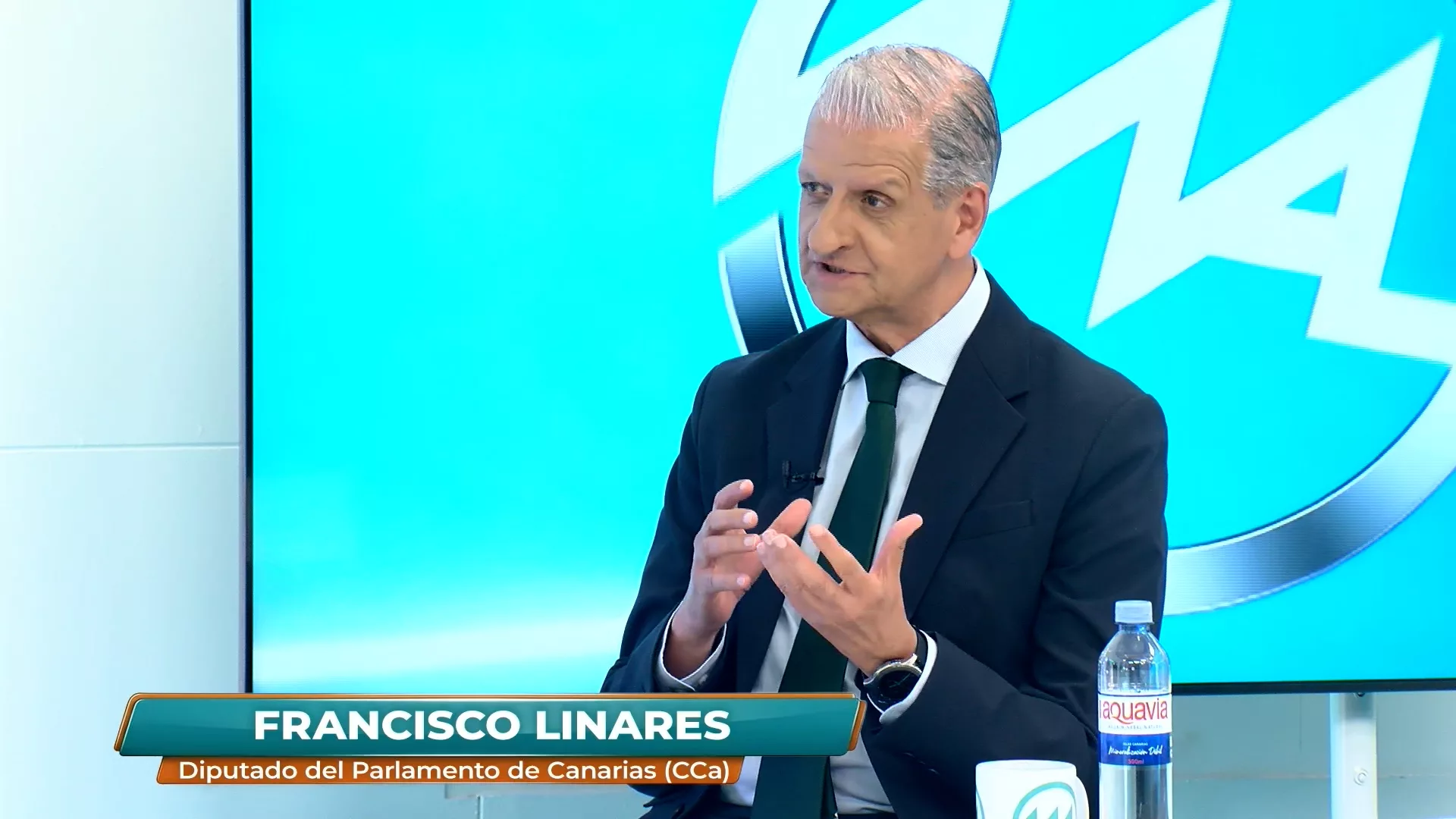 Francisco Linares en el Programa de Manuel Artiles