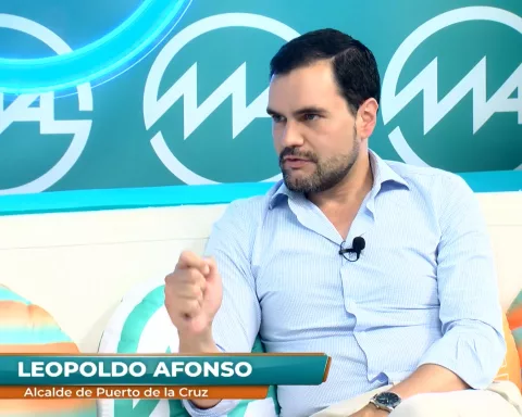 Leopoldo Afonso, alcalde de Puerto de la Cruz.