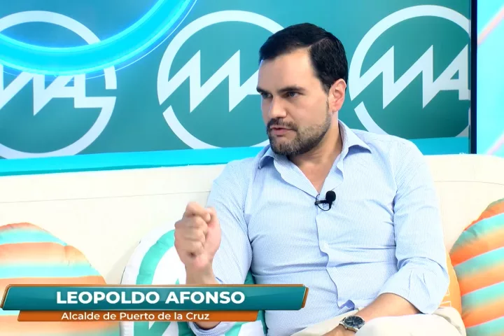 Leopoldo Afonso, alcalde de Puerto de la Cruz.