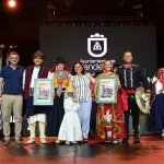 Candelaria y Saltillo (México) bailan juntas en un IV Festival Internacional de Folklore que llenó el recinto de las Fiestas