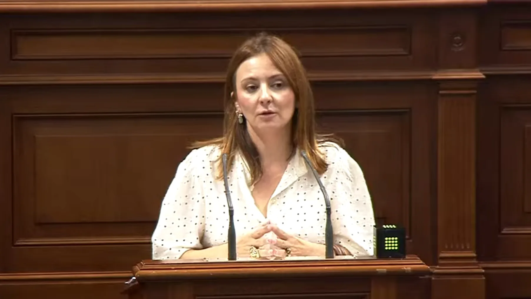 consejera de Presidencia, Administraciones Públicas, Justicia y Seguridad, Nieves Lady Barreto
