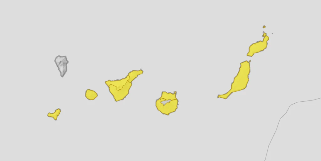 El Gobierno de Canarias actualiza la situación y amplía la prealerta por temperaturas máximas a todas las islas