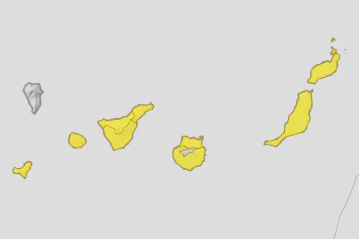 El Gobierno de Canarias actualiza la situación y amplía la prealerta por temperaturas máximas a todas las islas