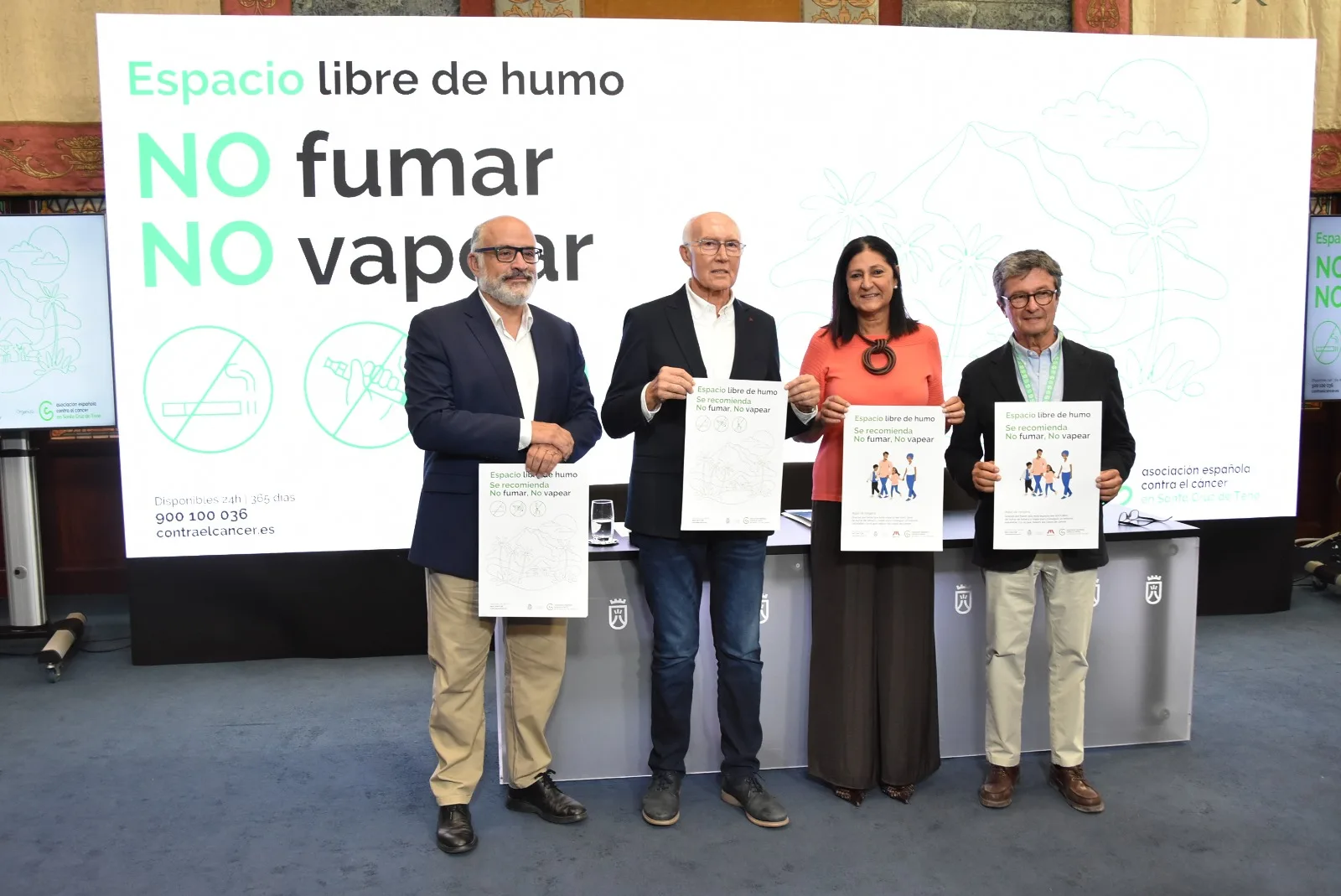 El Cabildo de Tenerife establecerá más de 150 espacios libres de humo y de vapeo en toda la isla